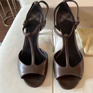 Burberry Smoked Check Norreys 85 Sandal